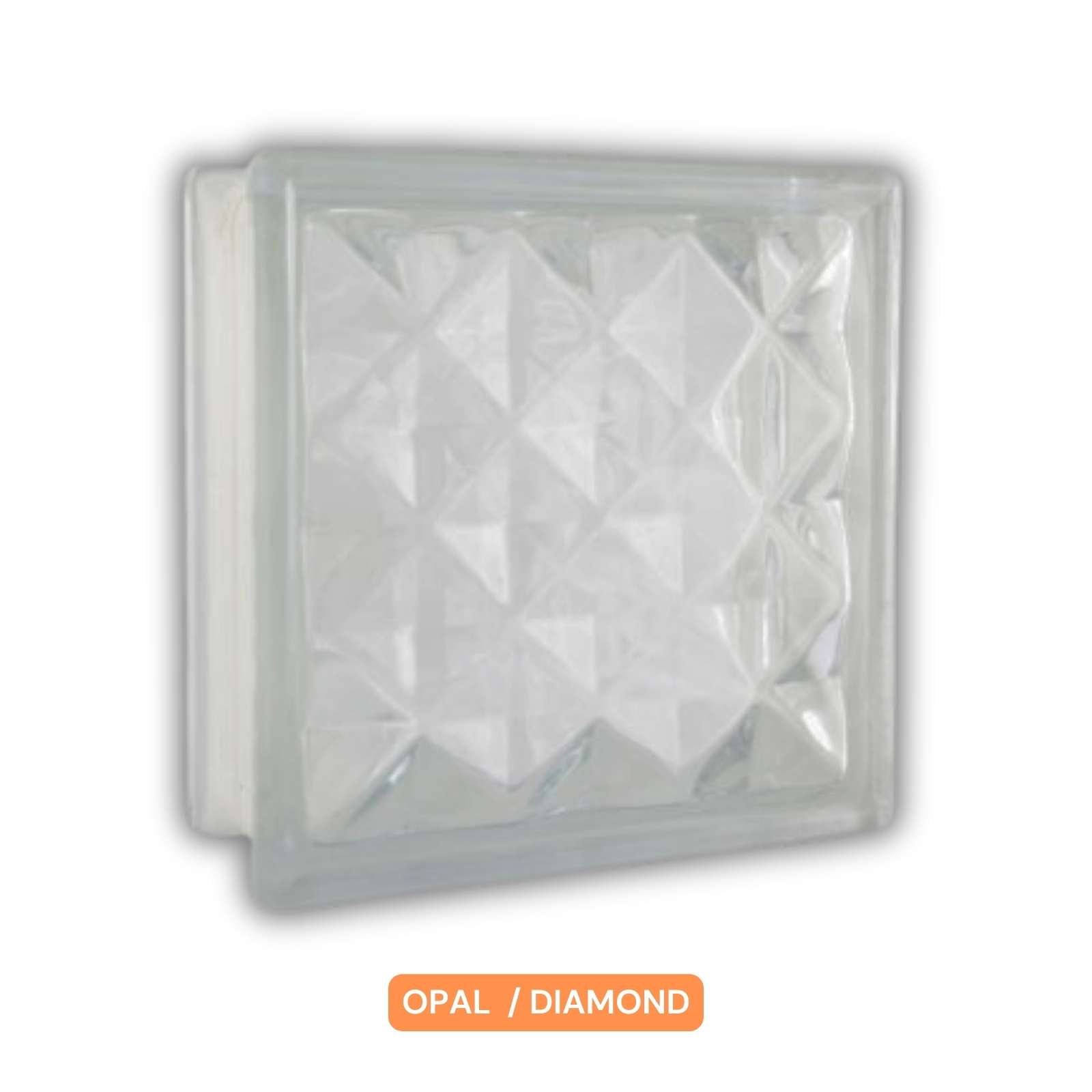 GLASS BLOCK MULIA - OPAL